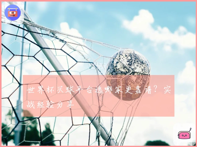 世界杯买球平台选哪家更靠谱？实战经验分享